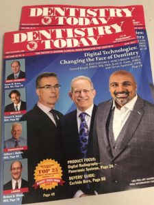Dr. Scott Ganz, DMD on the cover of Dentistry Today